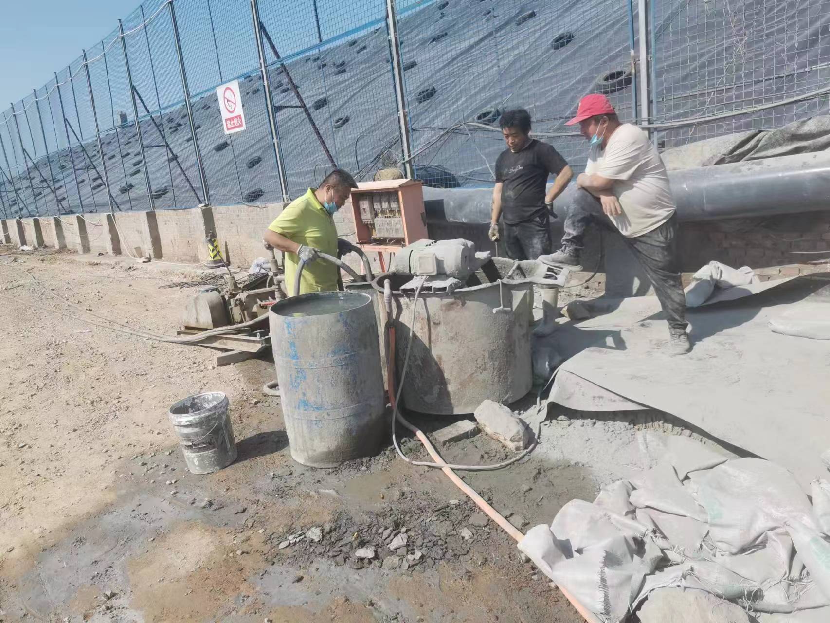 龙江袖阀管注浆